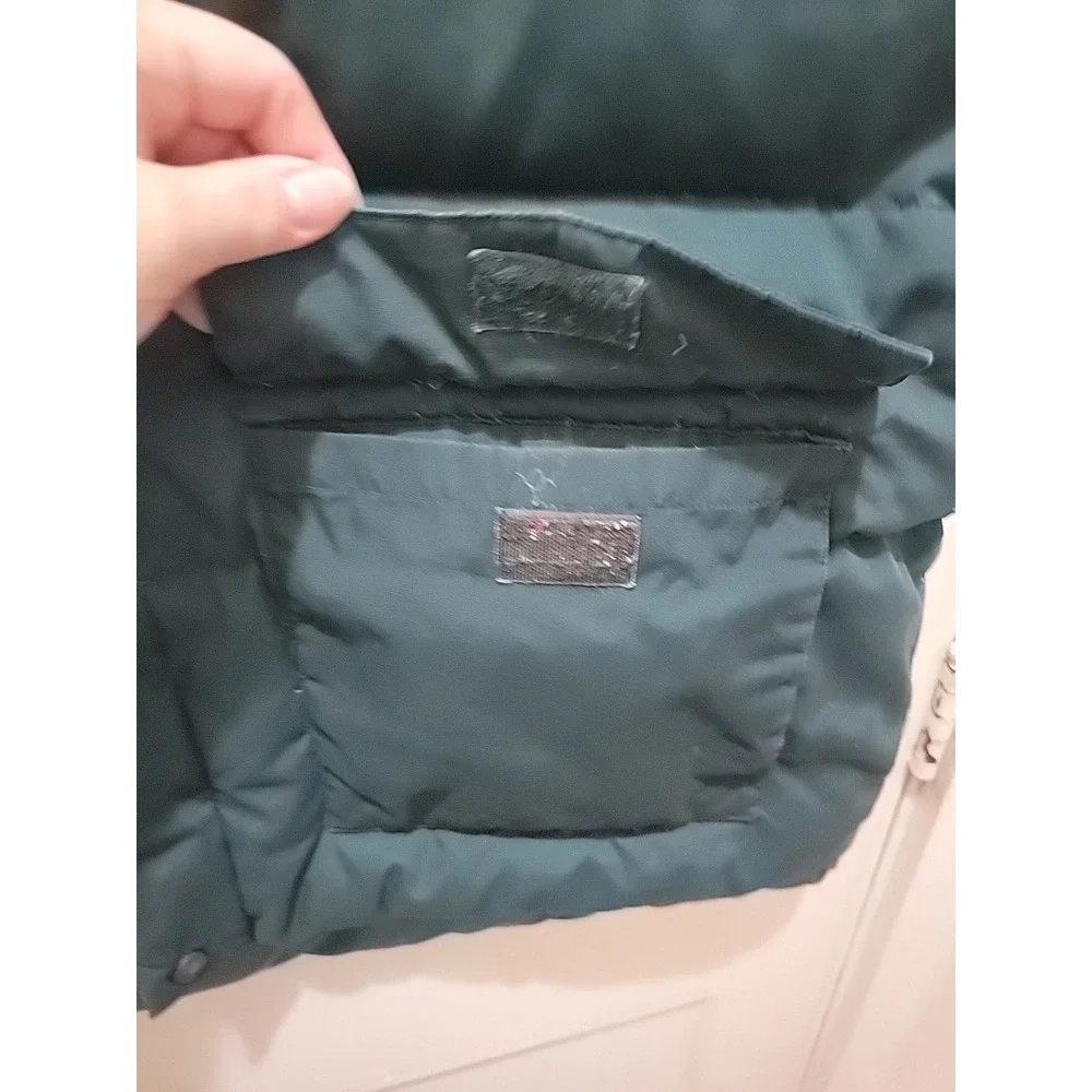 Cabela's Premier Northern Goose Down Dark Green Vest Size XL Tall
